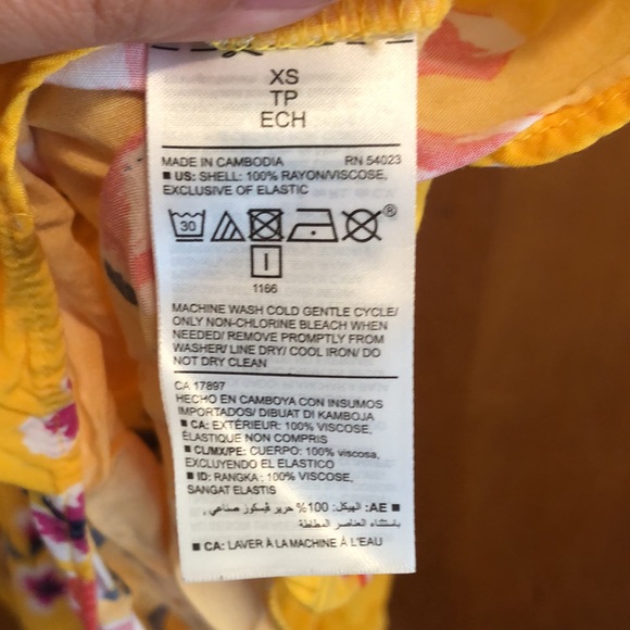 Old Navy Floral Tiered Cami Dress - Picture 6 of 6